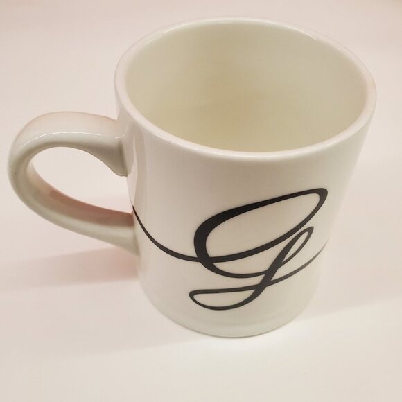 Indigo G monogrammed mug - Picture 1 of 6